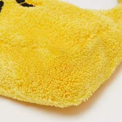Prada Yellow Terry Cloth Mini Re-Edition 2000 Baguette Bag