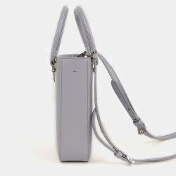 Prada Small Cornflower Brushed Leather Shoulder Bag