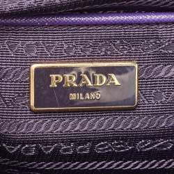 Prada Purple Saffiano Leather Medium Galleria Tote