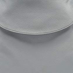 Prada Light Blue Leather Open Hobo
