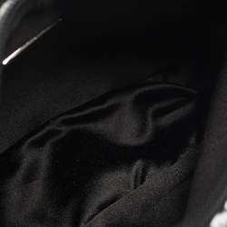 Prada Black Satin and Crystals Re-Edition 2000 Bag