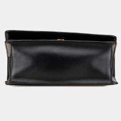 Prada Black Saffiano Lux Chain Crossbody