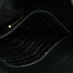 Prada Black Saffiano Lux Chain Crossbody