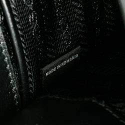 Prada Black Saffiano Lux Chain Crossbody