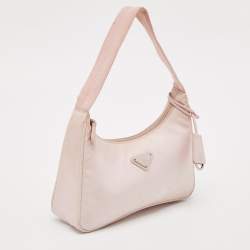 Prada Light Pink Nylon Re-Edition 2000 Shoulder Bag