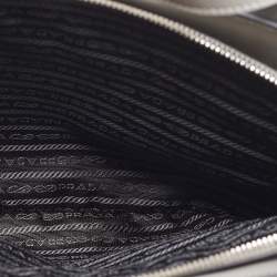 Prada Grey Smooth Leather Re-Edition 1995 Tote