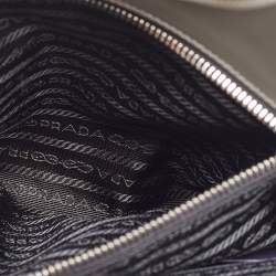 Prada Grey Smooth Leather Re-Edition 1995 Tote