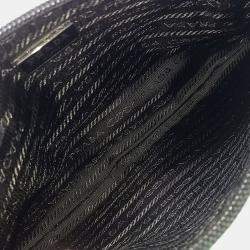  Prada Green Fabric Fabric Wristlet
