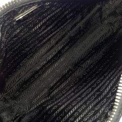 Pre Owned Prada Black Nylon Prada Black Fabric Re-Nylon Hobo Bag