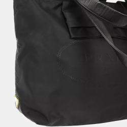 Prada Black Nylon Tote Handbag