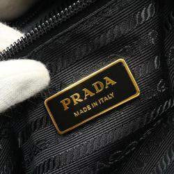 Prada Black Nylon Tote Handbag