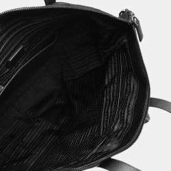 Prada Black Nylon Tote Bag