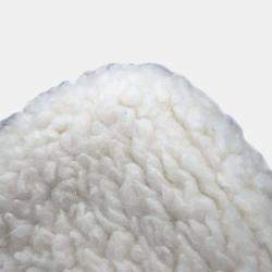 Prada White Wool Shoulder Bag 