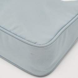 Prada Light Blue Nylon Mini Re-Edition 2000 Shoulder Bag