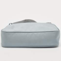 Prada Light Blue Nylon Mini Re-Edition 2000 Shoulder Bag