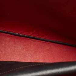 مملوكة مسبقًا Prada Black Saffiano Cuir Leather Medium Double Handle Tote