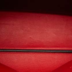 مملوكة مسبقًا Prada Black Saffiano Cuir Leather Medium Double Handle Tote