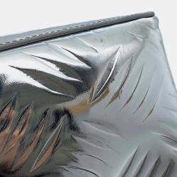 Prada Textured Metallic Leather Tote Bag