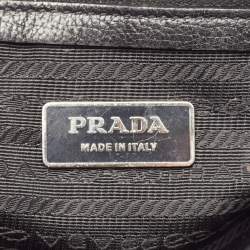 Pre Owned Prada Black Leather Easy Shoulder Bag