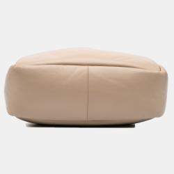 Prada Beige Medium Nappa Soft Padded Double Handled Bag