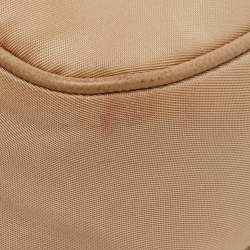 Prada Beige Nylon Re-Edition 2005 Shoulder Bag