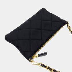 Prada Black Re-Nylon Pouch Bag