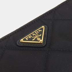 Prada Black Re-Nylon Pouch Bag