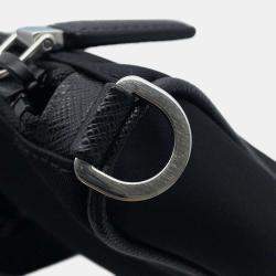 Prada Black Nylon Re-Nylon Shoulder Bag