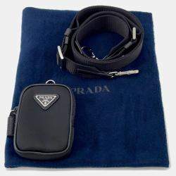 Prada Black Nylon Re-Nylon Shoulder Bag