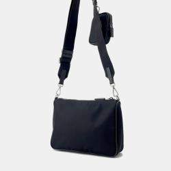 Prada Black Nylon Re-Nylon Shoulder Bag
