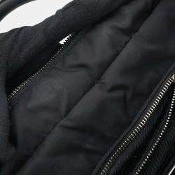Prada Black Nylon Small Padded Re-Nylon Tote Bag 