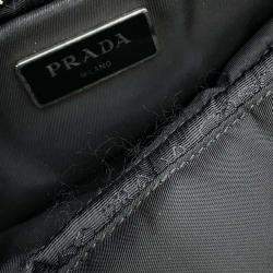 Prada Black Nylon Small Padded Re-Nylon Tote Bag 