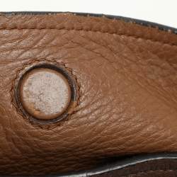 Prada Bruciato Cervo Leather Hobo