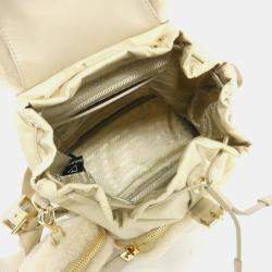 Prada Deserto Re-Nylon and Shearling Backpack Bag