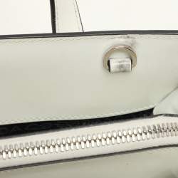 Prada White Patent Leather Re-edition 1995 Tote
