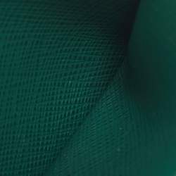 Pre Owned Prada Green Leather Logo Card Holder