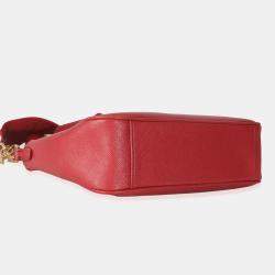 Prada Fiery Red Saffiano Re Edition 2005 Bag