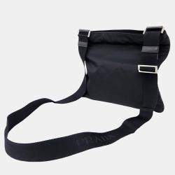 Prada Black Fabric fabric crossbody bag