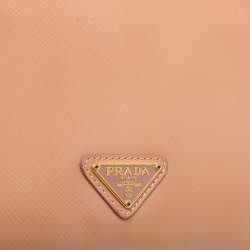 Prada Tricolor Patent Saffiano Leather Bow Shoulder Bag