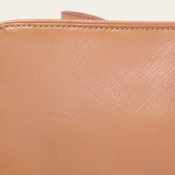 Prada Tricolor Patent Saffiano Leather Bow Shoulder Bag