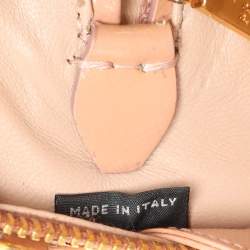 Prada Tricolor Patent Saffiano Leather Bow Shoulder Bag