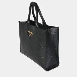 Prada Black Calfskin Medium Symbole Tote bag