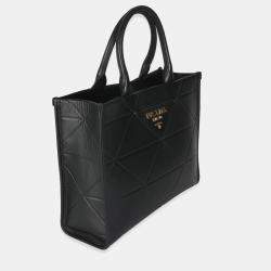 Prada Black Calfskin Medium Symbole Tote bag