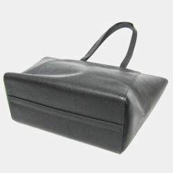 Prada Black Saffiano Leather Tote Bag
