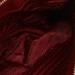 Prada Red Saffiano Leather Medium Galleria Tote