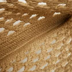 Prada Natural Raffia Small Logo Tote