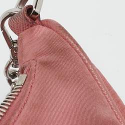 Prada Pink Nylon and Saffiano Leather Re-Edition 2005 Shoulder Bag