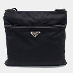 Prada Black Fabric Crossbody bag