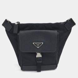 Prada Black Re-Nylon Shoulder Bag