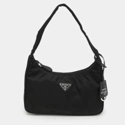 Prada Black Nylon Re-Edition 2000 Shoulder Bag